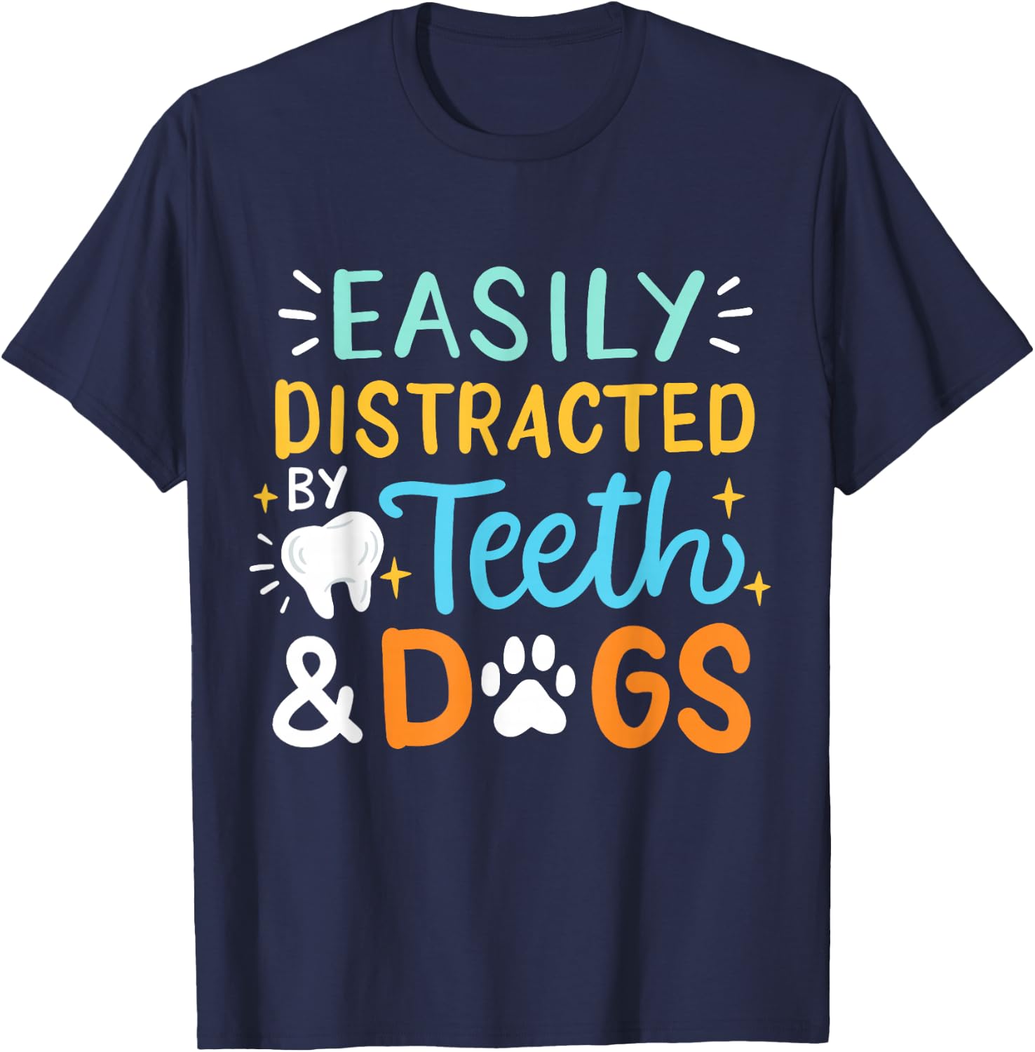 Dentist Dental Hygienist Dental Assistant T-Shirt - T-Shirt | Navy