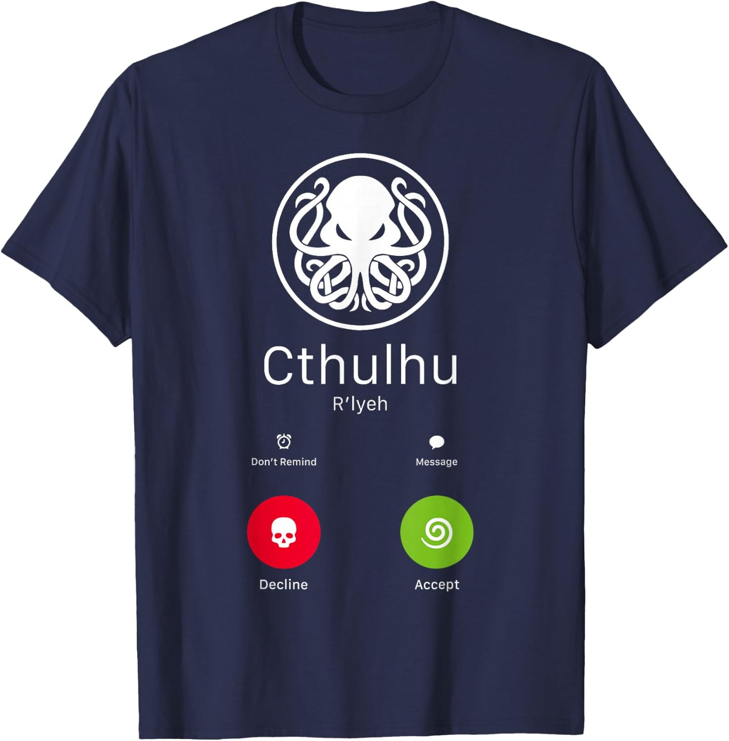 The Call of Cthulhu T-Shirt - T-Shirt | Navy