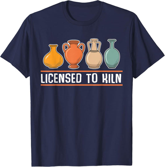Ceramics Artist Men Women T-Shirt - T-Shirt | Navy