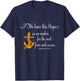 We Have This Hope As An Anchor For The Soul Firm And Secure T-Shirt - T-Shirt | Navy