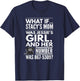 What If... Stacy's Mom Was Jessie's Girl, And..., By Yoray T-Shirt - T-Shirt | Navy