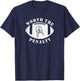 Horns Down Worth The Penalty Oklahoma Texas Red River T-Shirt - T-Shirt | Navy
