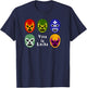 Lucha Libre Mask | Viva La Lucha Wrestling Fan Gifts T-Shirt - T-Shirt | Navy