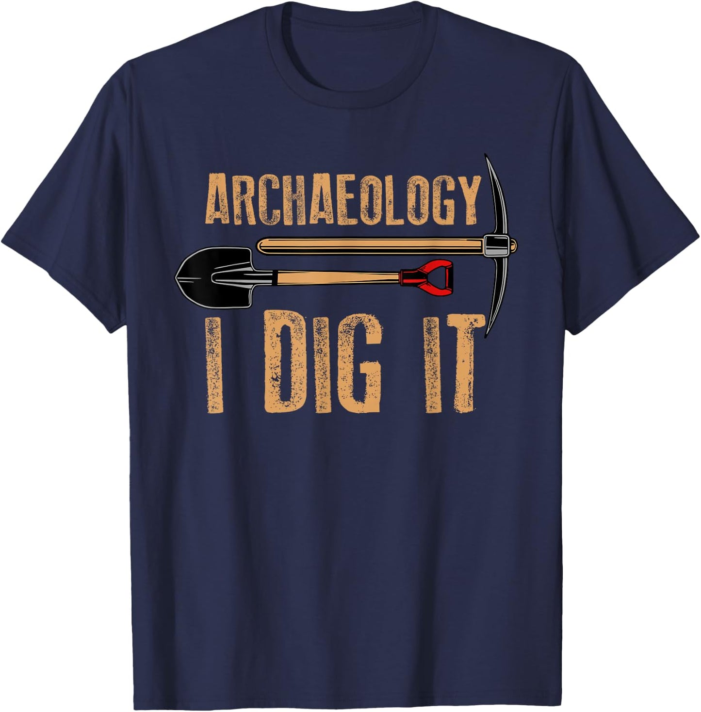 Funny Archaeology Women Artifact Archaeologist Tools T-Shirt - T-Shirt | Navy