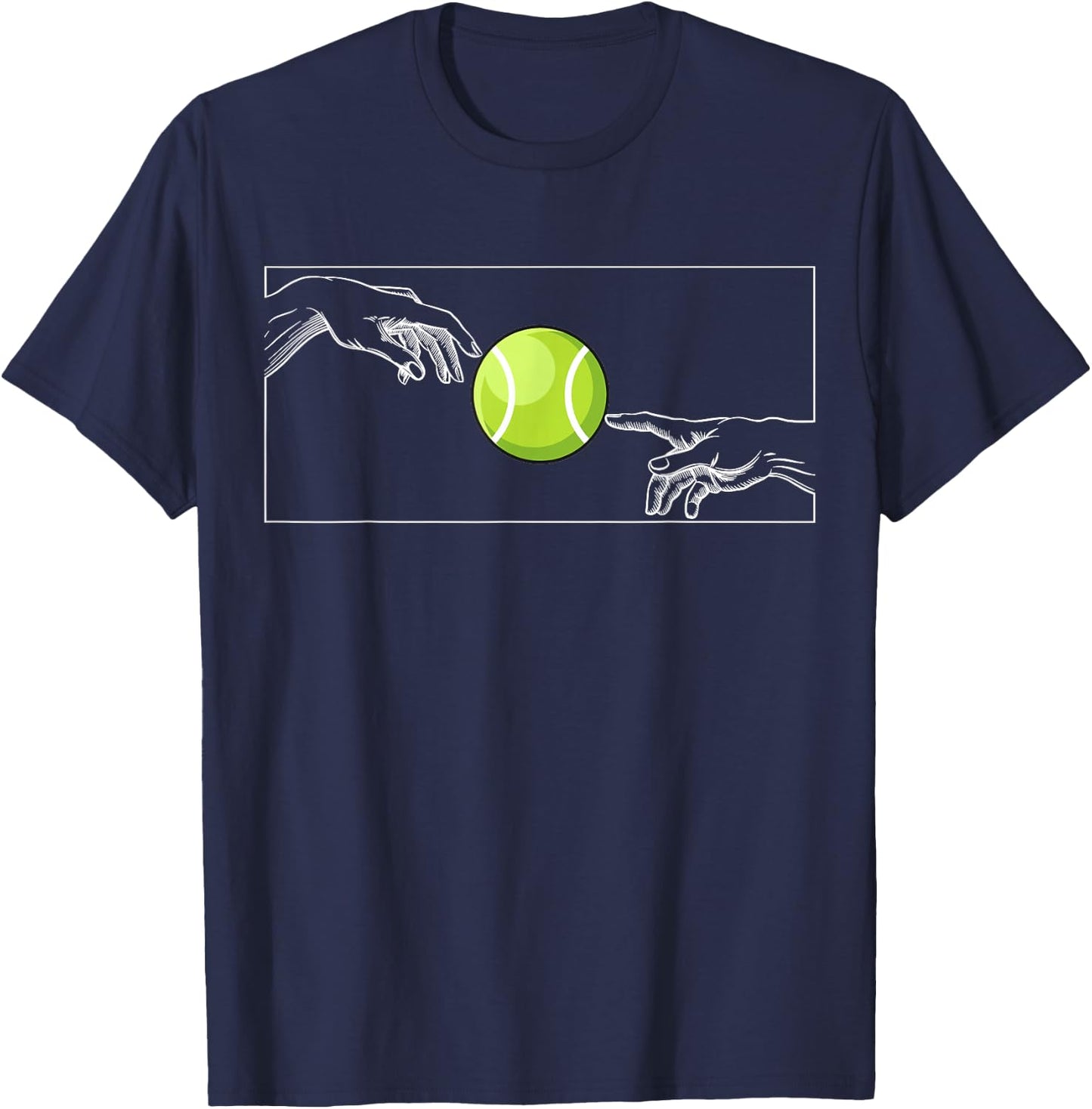 Tennis Ball for Tennis Players Tennis Player Tennis T-Shirt - T-Shirt | Navy