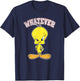 Looney Tunes Tweety Whatever Mad Face T-Shirt - T-Shirt | Navy