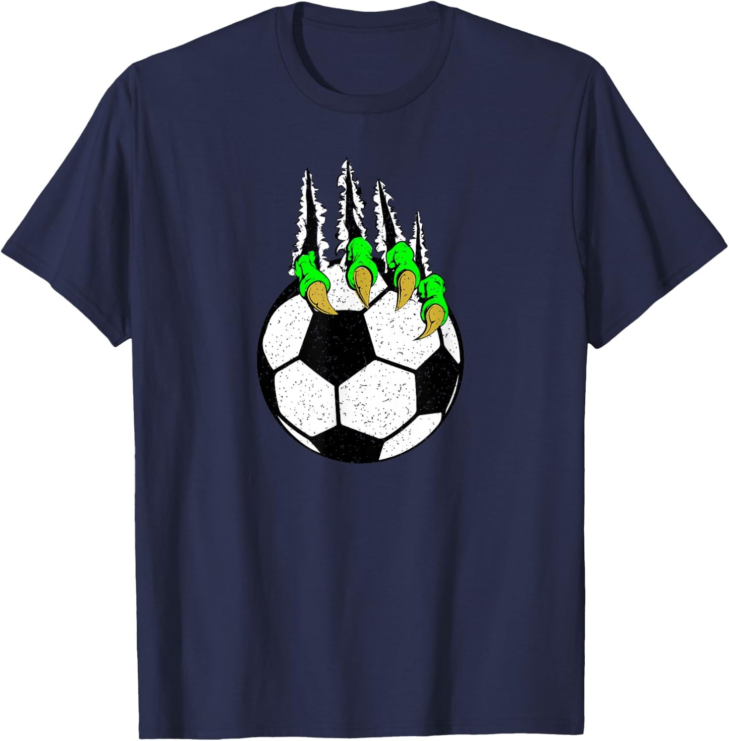 Soccer Dragon Claw Vintage T-Shirt - T-Shirt | Navy