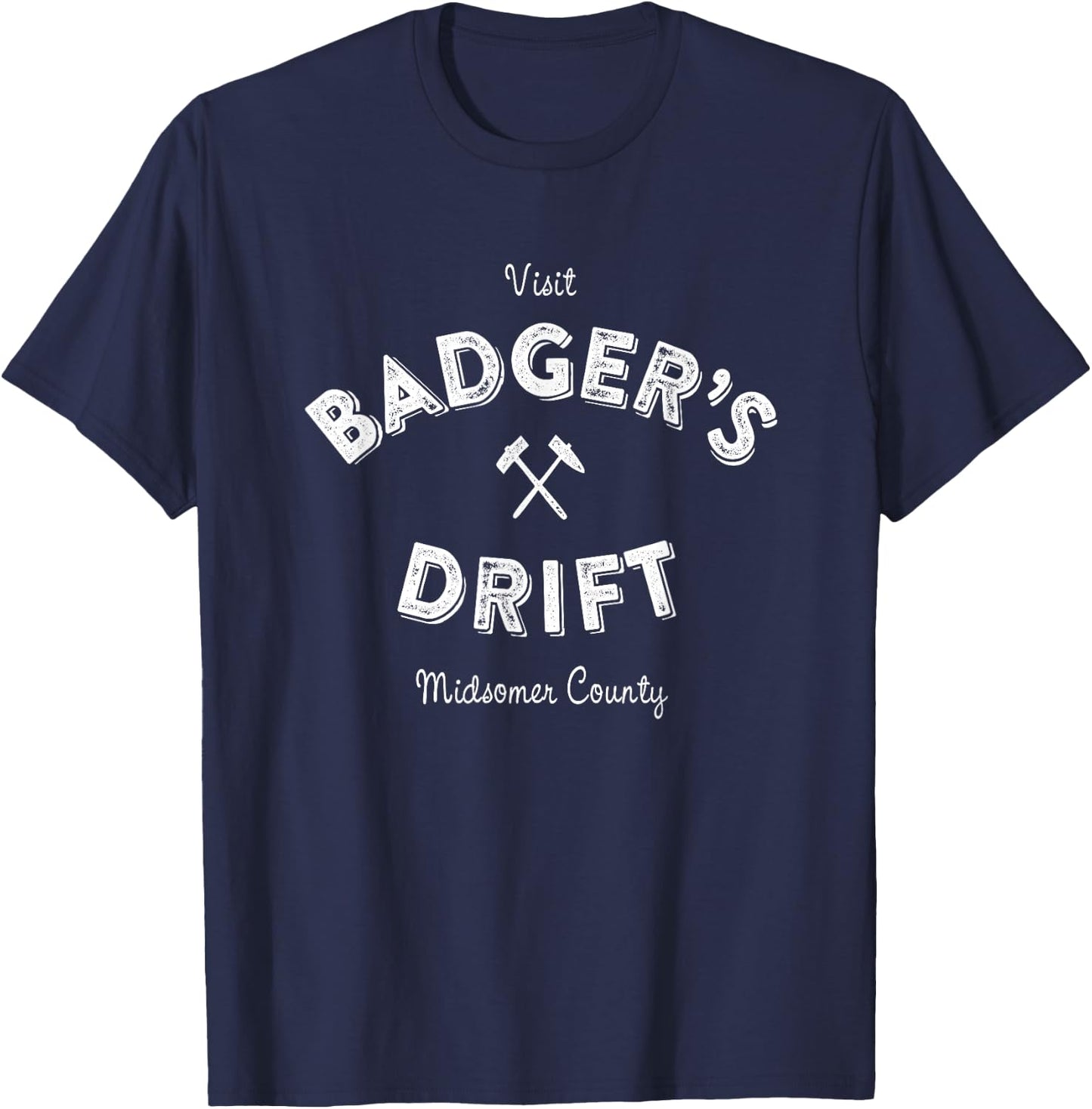 Badger's Drift Tourism Shirt T-Shirt - T-Shirt | Navy