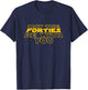 May The Forties Be with You Funny 40th Birthday Gift T Shirt T-Shirt - T-Shirt | Navy