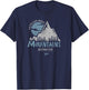 Faith Can Move Mountains Christian T-Shirt - T-Shirt | Navy