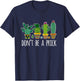 Don't Be A Prick Cactus Gardening Succulent T-Shirt - T-Shirt | Navy