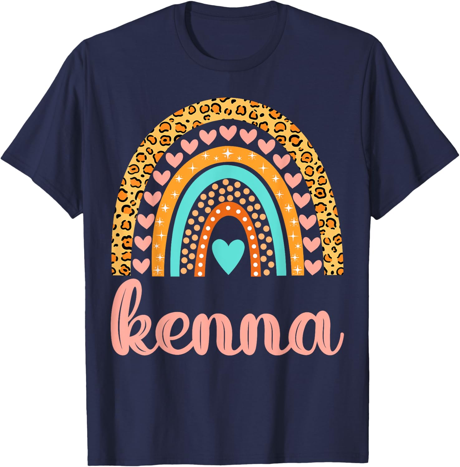 Kenna Kenna Name Birthday Shirt Gift T-Shirt - T-Shirt | Navy