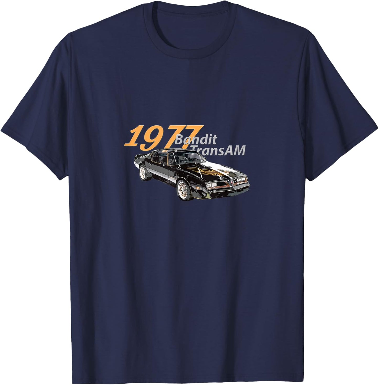CLASSIC 1977 BANDIT TRANS AM - MUSCLE CARS, 1970s, Tank T-Shirt - T-Shirt | Navy
