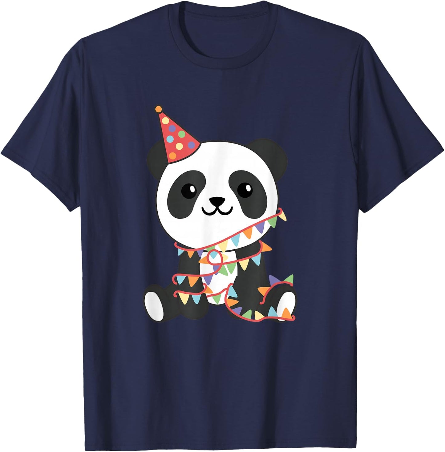 Birthday Panda for Kids A Birthday Panda T-Shirt - T-Shirt | Navy