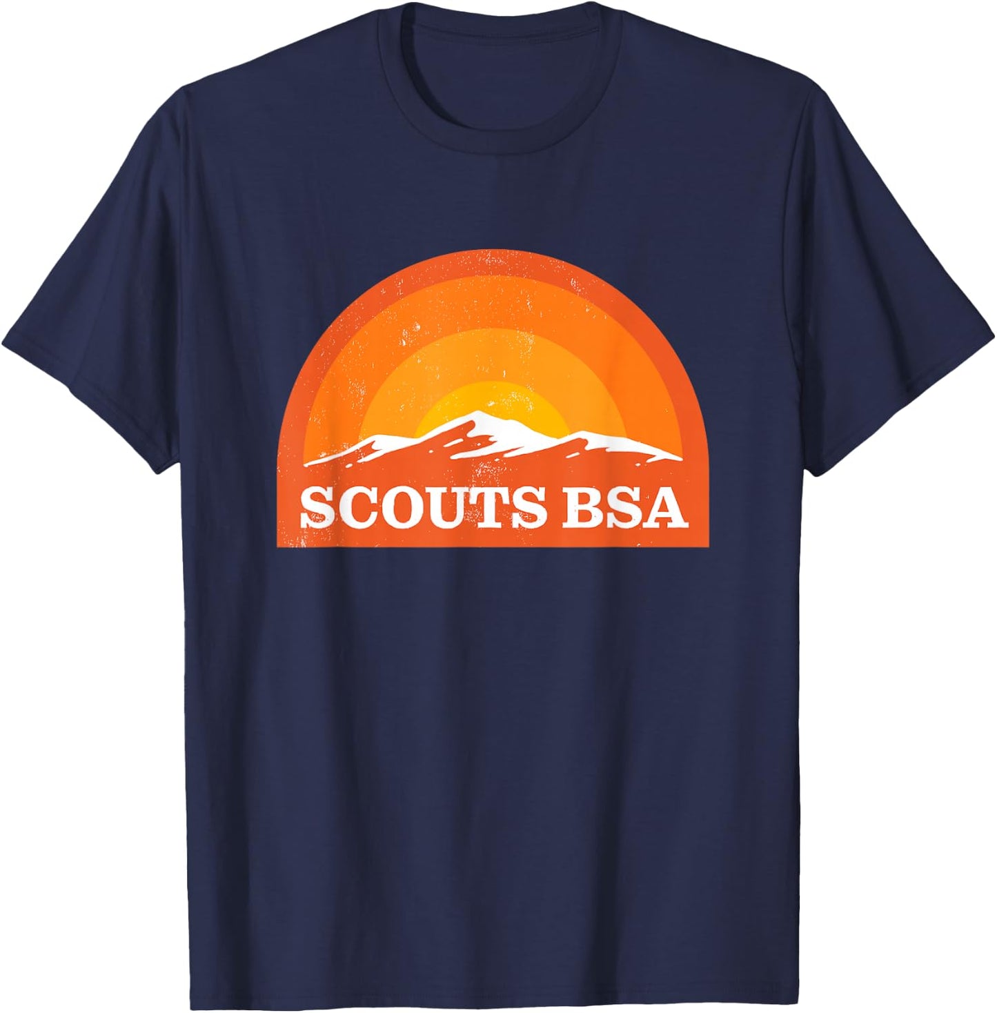 Vintage Scouts BSA T-Shirt - T-Shirt | Navy