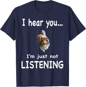 Rough Collie Dog - Rough Collie T-Shirt - T-Shirt | Navy