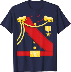 Cute Charming King Costume Christmas Kids Boys Men Prince T-Shirt - T-Shirt | Navy
