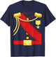 Cute Charming King Costume Christmas Kids Boys Men Prince T-Shirt - T-Shirt | Navy