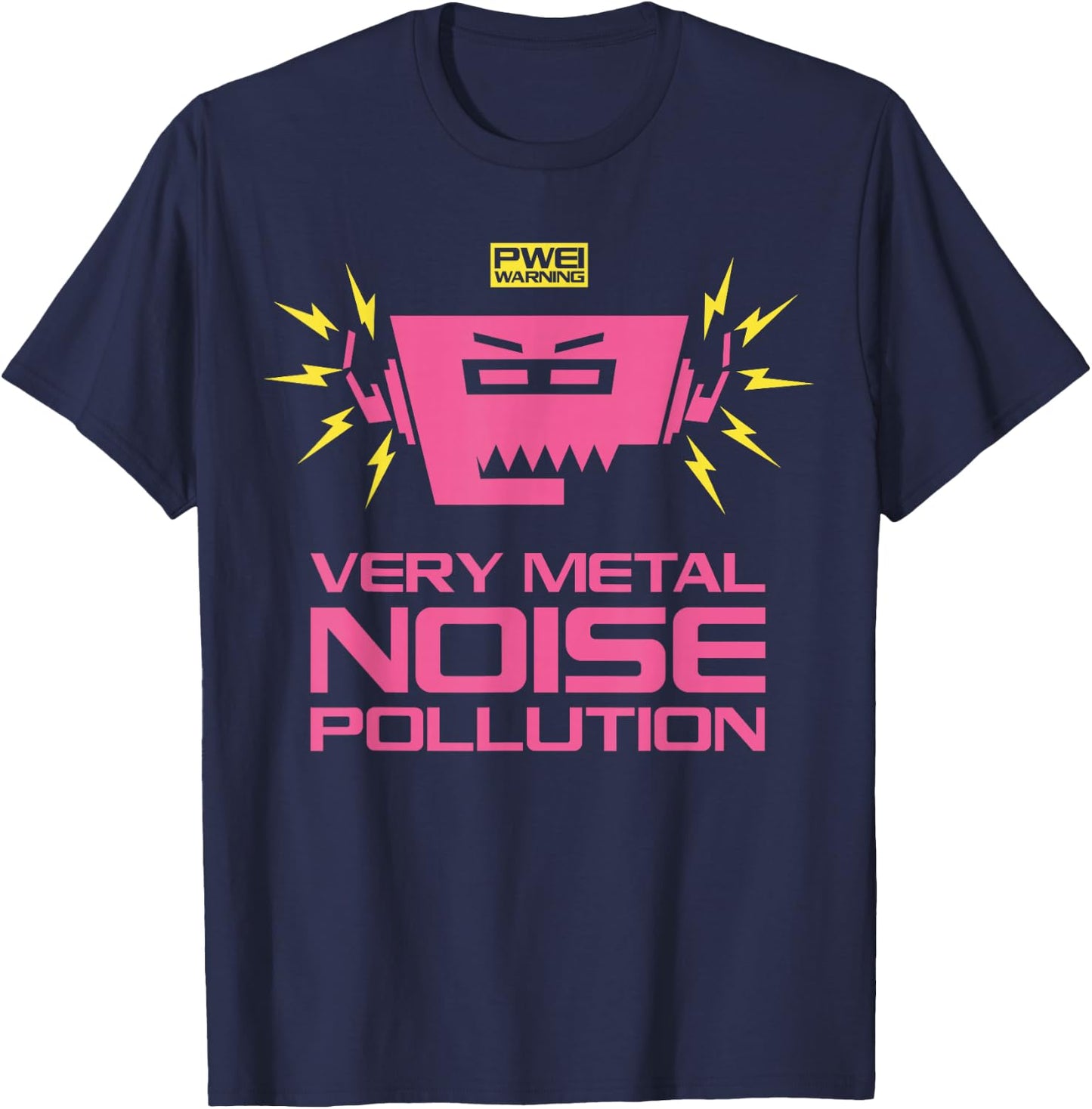 Pop Will Eat Itself Very Metal T-Shirt - T-Shirt | Navy