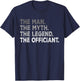 Wedding Officiant Marriage The Man Myth Legend Officiant T-Shirt - T-Shirt | Navy