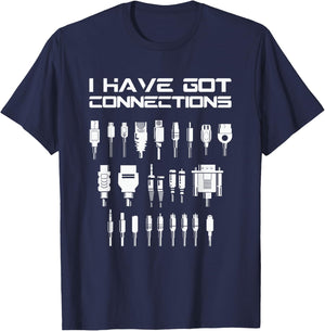 I've Got Connections IT Specialist T-Shirt - T-Shirt | Navy