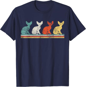 Sphynx Cat Men Women Kids T-Shirt - T-Shirt | Navy
