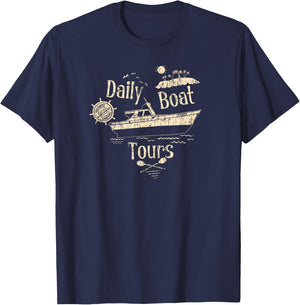 Gilligan's Island SS Minnow T-Shirt - T-Shirt | Navy