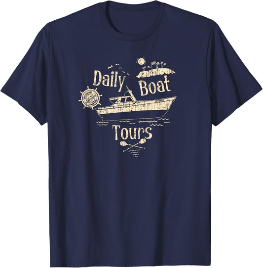 Gilligan's Island SS Minnow T-Shirt - T-Shirt | Navy