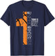 Basketball Christian Gifts Funny Sayings Religious Kids Him T-Shirt - T-Shirt | Navy