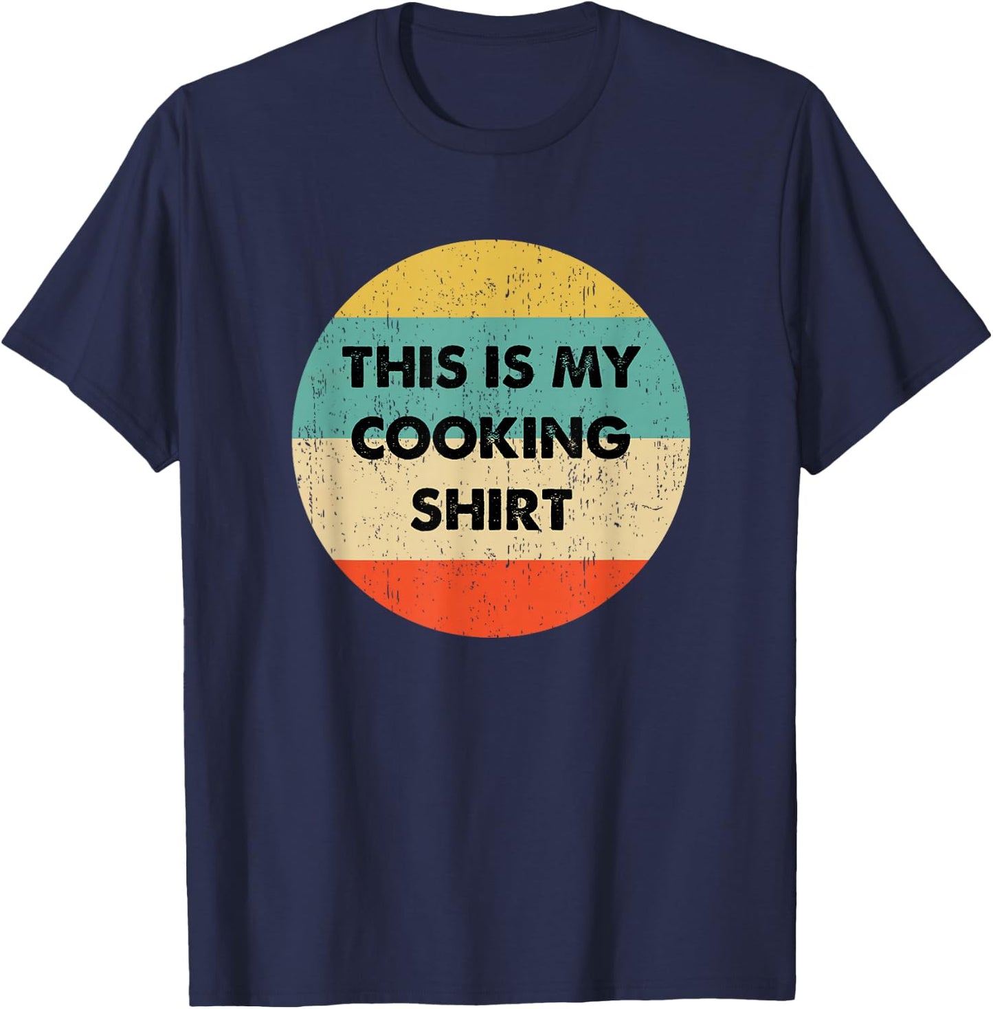This Is My Cooking T-Shirt - T-Shirt | Navy