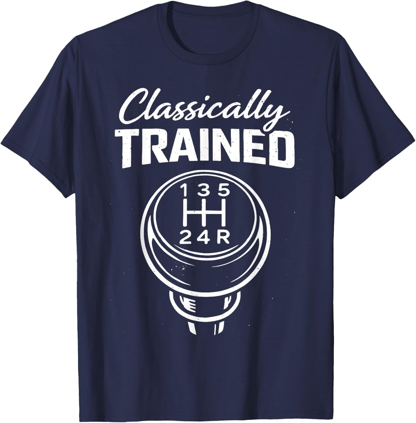 Classically Trained Automotive Humor. Garage Guy Mechanics T-Shirt - T-Shirt | Navy
