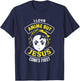 I Love Anime But Jesus Comes First - Christian Japan Yellow T-Shirt - T-Shirt | Navy