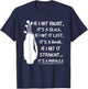 If I Hit It Right Its A Slice Golfer Golf Player Golfing T-Shirt - T-Shirt | Navy