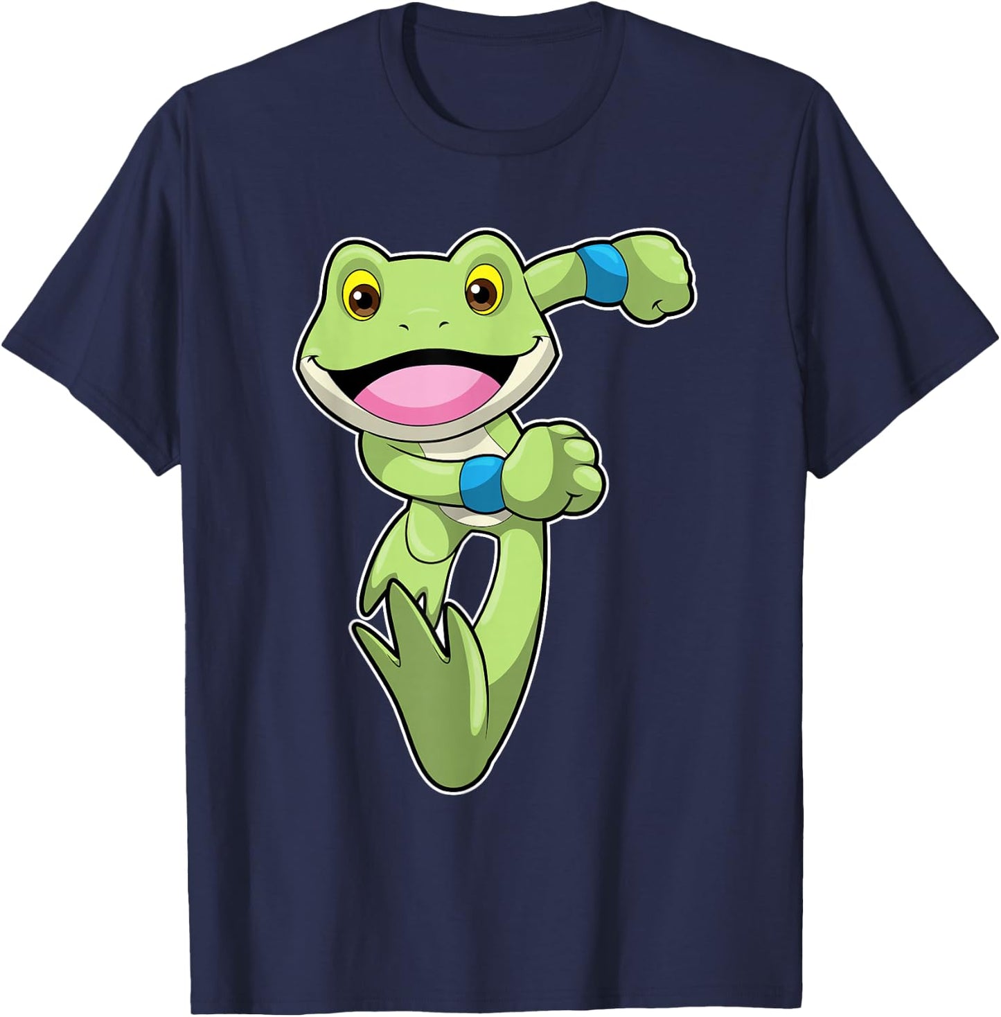 Frog Runner Running Sports T-Shirt - T-Shirt | Navy