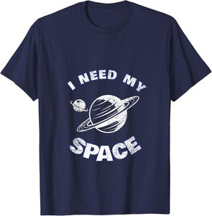 Kids Space Explorer I Need My Space Punny Space T-Shirt - T-Shirt | Navy