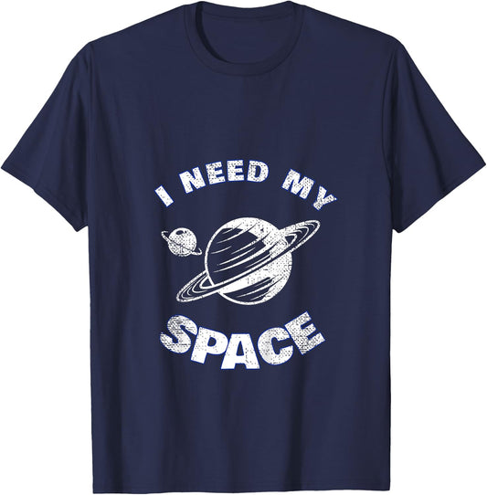 Kids Space Explorer I Need My Space Punny Space T-Shirt - T-Shirt | Navy
