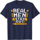 Real Men Stay Out Of The Kitchen Pickleball T-Shirt - T-Shirt | Navy