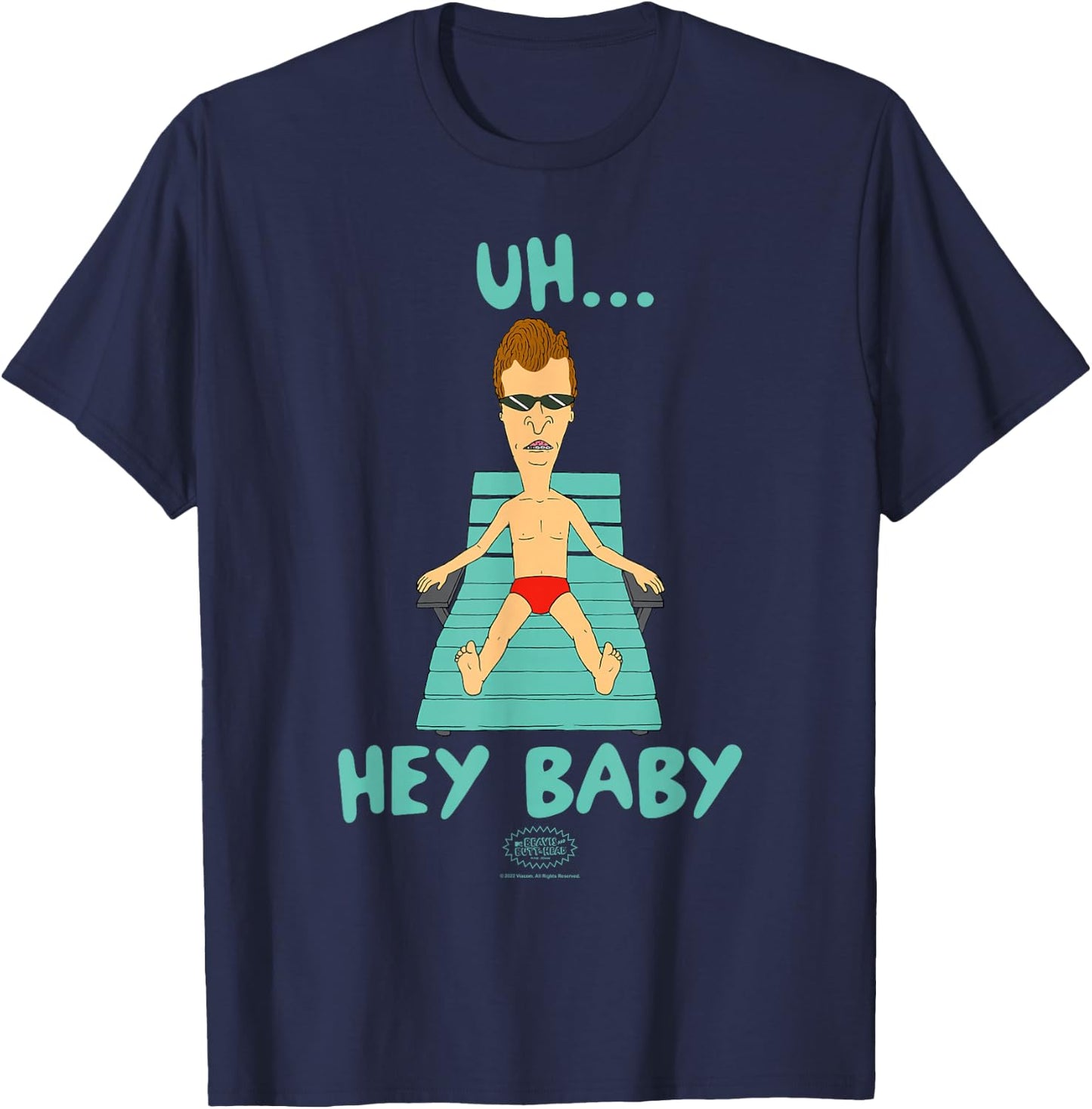 Beavis and Butt-Head Come to Butt-Head Small T-Shirt - T-Shirt | Navy