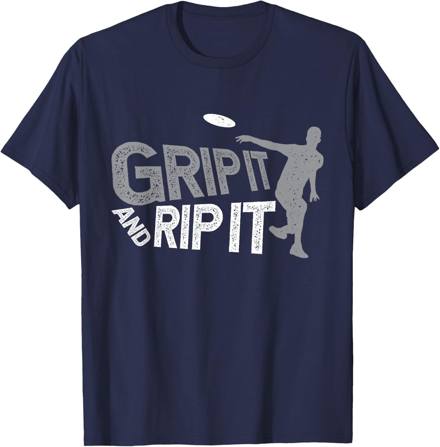 Frisbee Disc Golf Shirt for Disc Golfer T-Shirt - T-Shirt | Navy