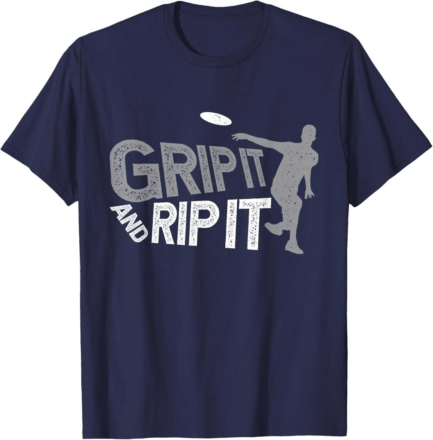 Frisbee Disc Golf Shirt for Disc Golfer T-Shirt - T-Shirt | Navy