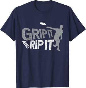 Frisbee Disc Golf Shirt for Disc Golfer T-Shirt - T-Shirt | Navy