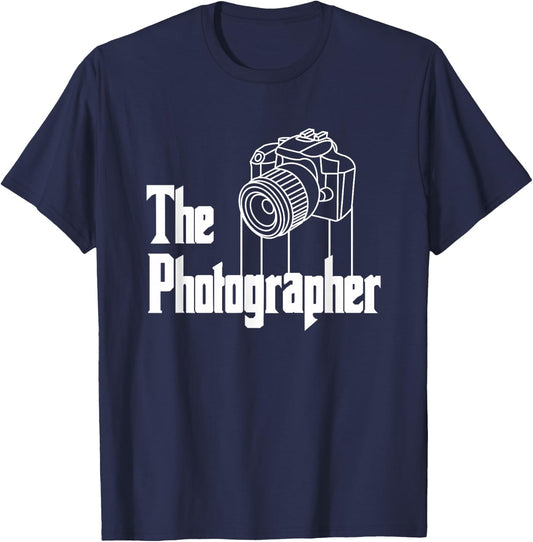 Photographer Design for Photography Lover Small T-Shirt - T-Shirt | Navy