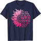 We Don't Know How Strong We Are Until Cancer Awareness T-Shirt - T-Shirt | Navy