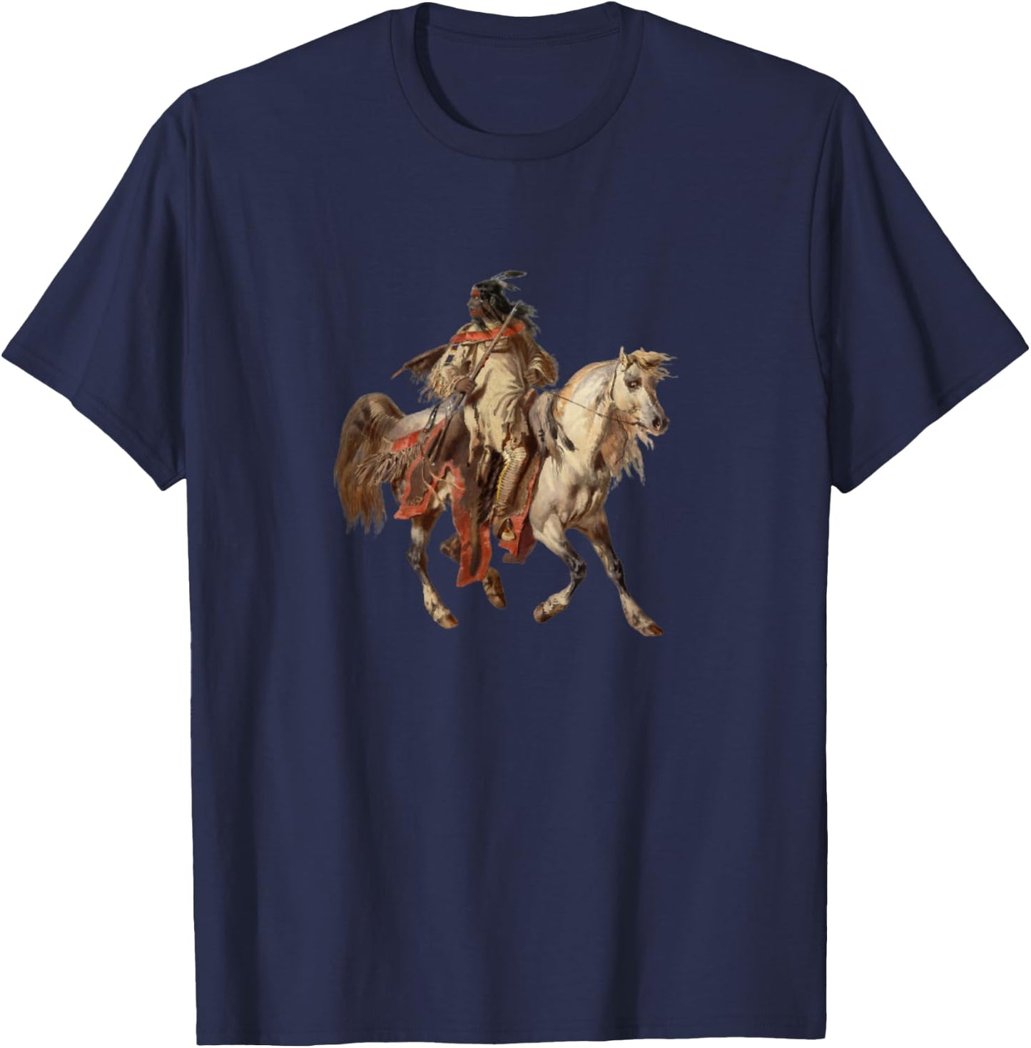 The Original Founding Fathers Native Moorish American T-Shirt - T-Shirt | Navy