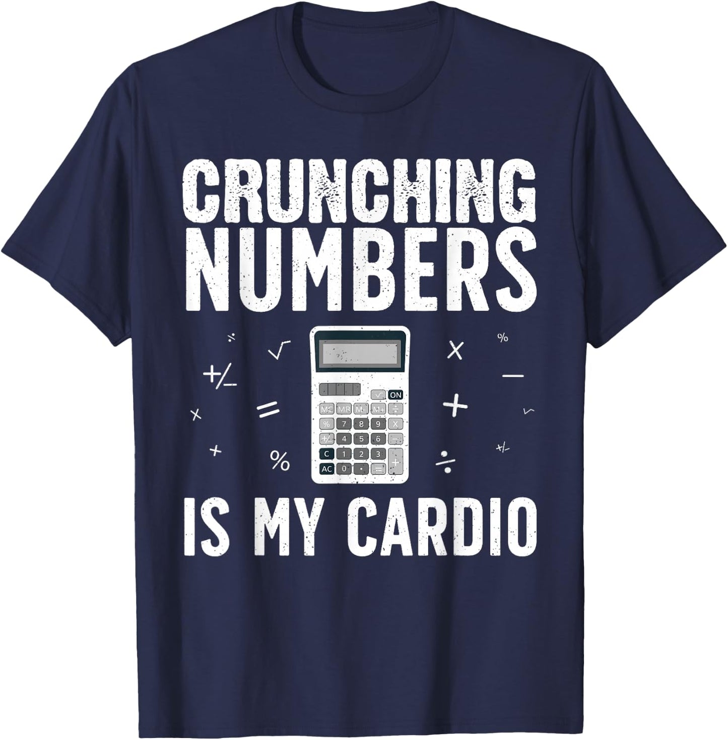 Funny Accounting Design Women Accountant CPA Analyst T-Shirt - T-Shirt | Navy