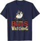The Birds are Watching Outdoors Nature T-Shirt - T-Shirt | Navy
