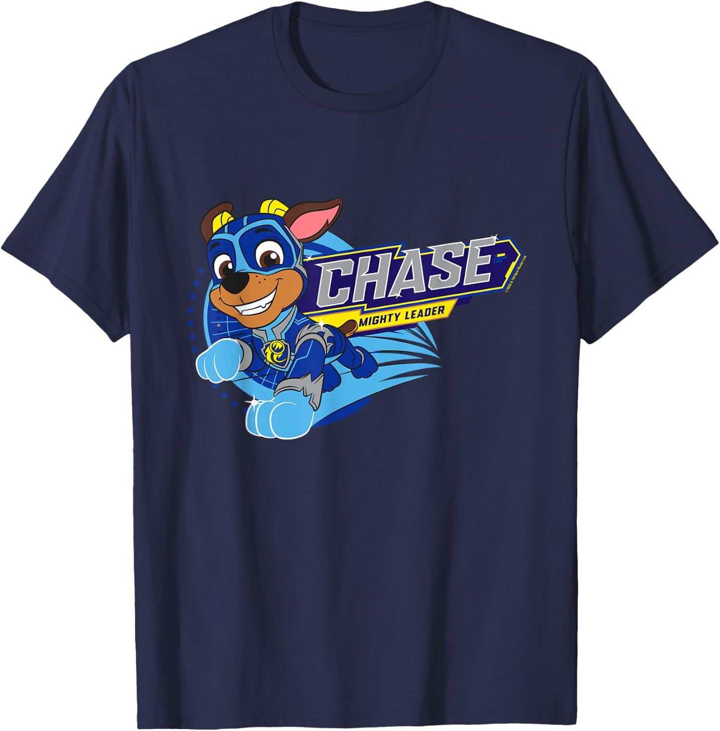 Paw Patrol Chase Mighty Leader T-Shirt - T-Shirt | Navy
