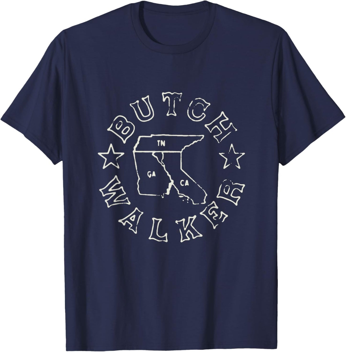 Butch Walker - States T-Shirt - T-Shirt | Navy