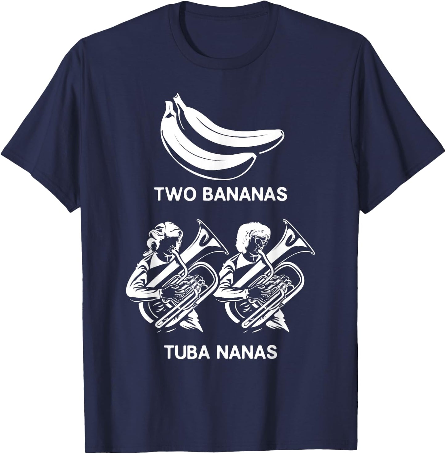 Tuba Player Tuba Jokes Musician Quotes Tubaist Marching Band T-Shirt - T-Shirt | Navy