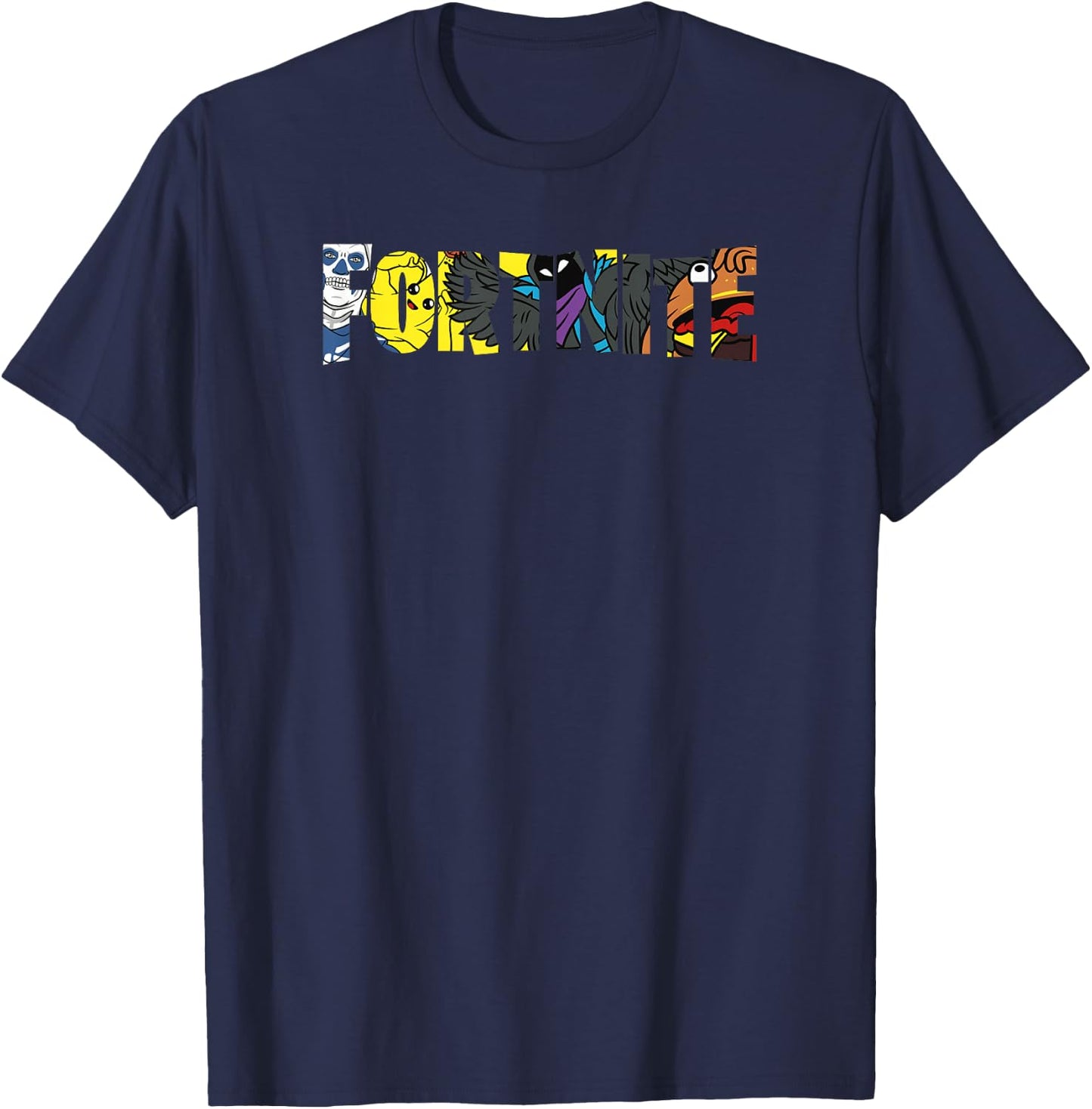 Fortnite Fall Character Fill T-Shirt - T-Shirt | Navy